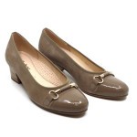 Gabor pump beige daim/lak 92.223.44